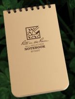Tan Tactical Pocket Notebook